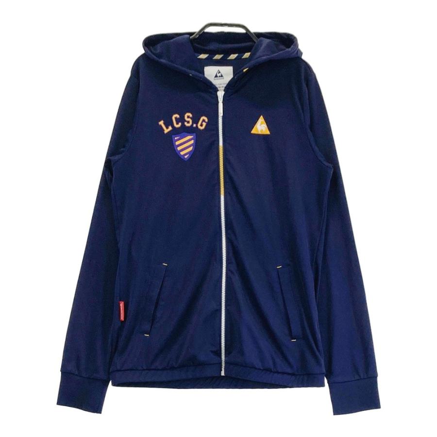 サイズ：L LE COQ GOLF ルコックゴルフ  ジップパーカー  ネイビー系 [240101418983] ゴルフウェア レディース ストスト LE COQ GOLF ルコックゴルフ ジップパーカー ネイビー系 L