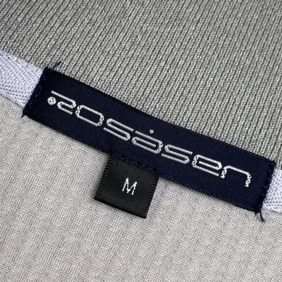 ROSASEN ロサーセン ニットジャケット グレー系 L ゴルフウェア