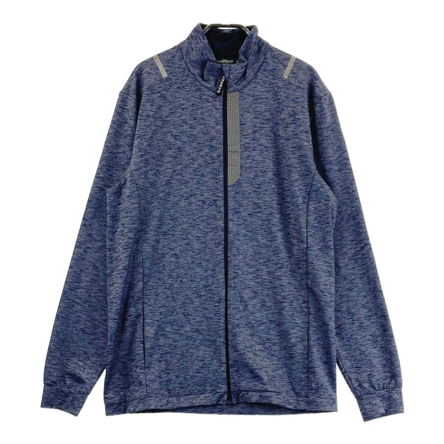新品】CHERVO シェルボ ジップジャケット ネイビー系 50 ゴルフウェア