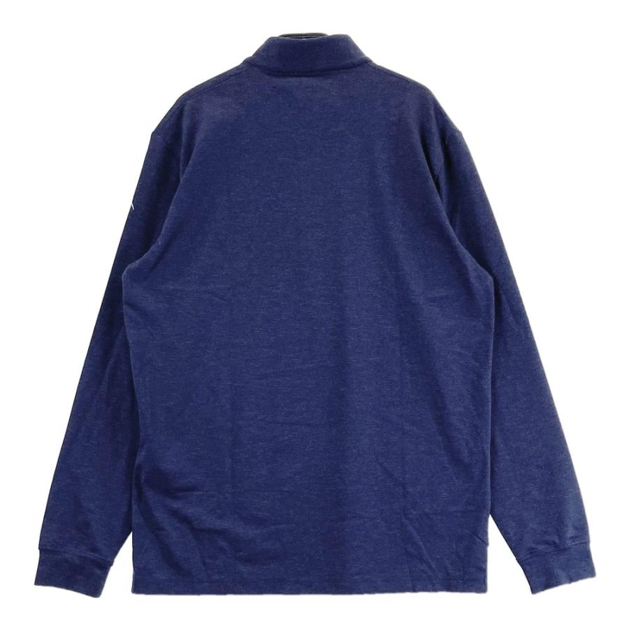 新品】CHERVO シェルボ 長袖ハーフジップTシャツ ネイビー系 52 ゴルフ