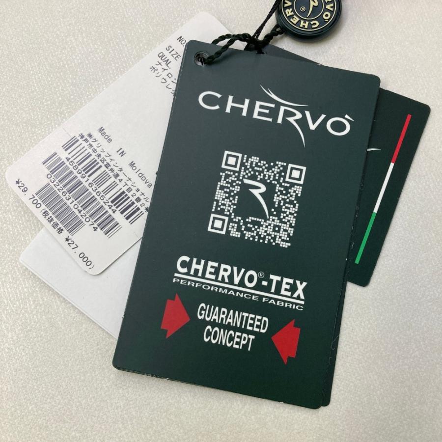タグ付き新品未使用品！CHERVO☆ゴルフレディー長袖ポロシャツ 新品】CHERVO シェルボ 長袖ポロシャツ ピンク系 42 ゴルフウェア