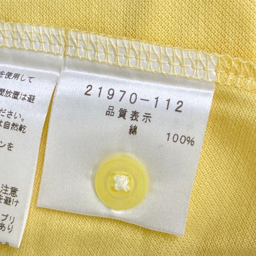 新品】CASTELBAJAC カステルバジャック 半袖ポロシャツ イエロー系 46