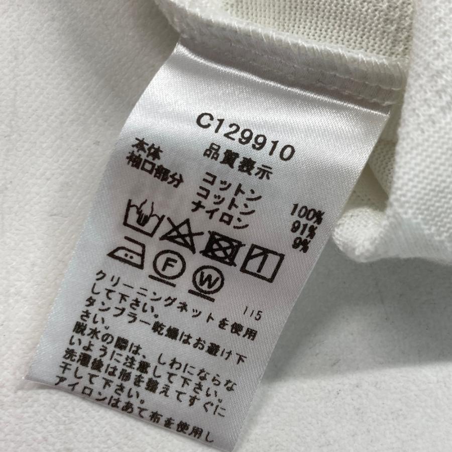 新品】PICONE CLUB ピッコーネクラブ 長袖ポロシャツ 総柄 ホワイト系