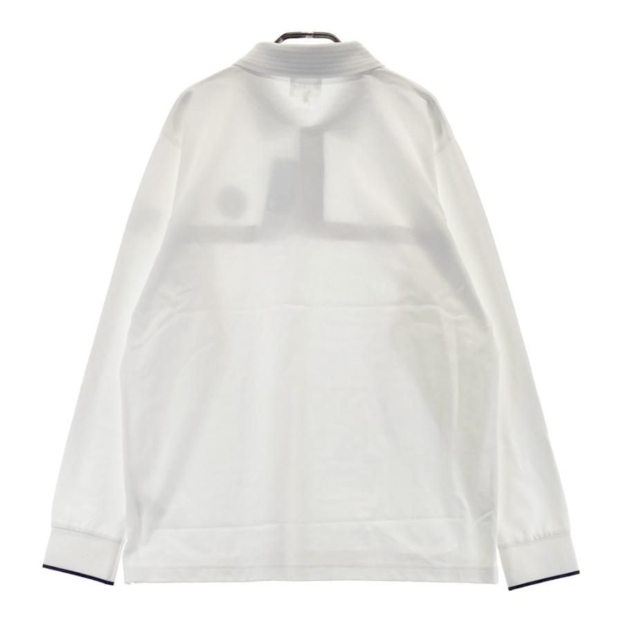新品】PICONE CLUB ピッコーネクラブ 長袖ポロシャツ ホワイト系 50