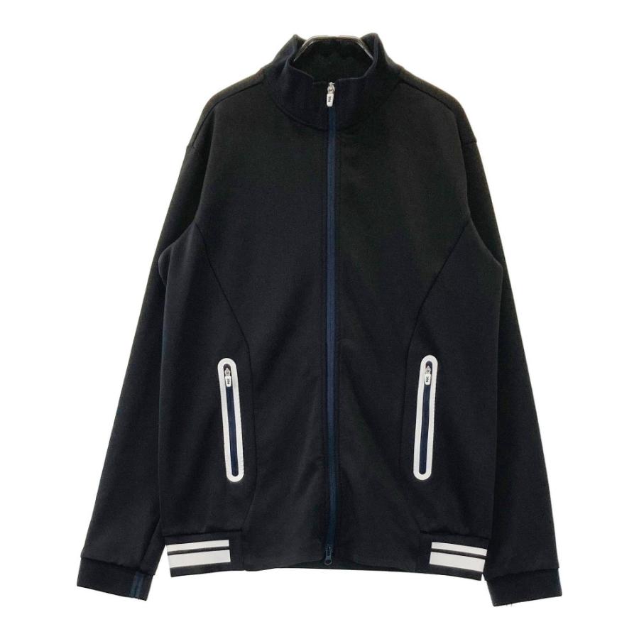 美品 近年モデル PEARLY GATES バックロゴ ジップジャケット M相当 PGG PEARLY GATES パーリーゲイツ バックロゴ 長袖ジップジャケット
