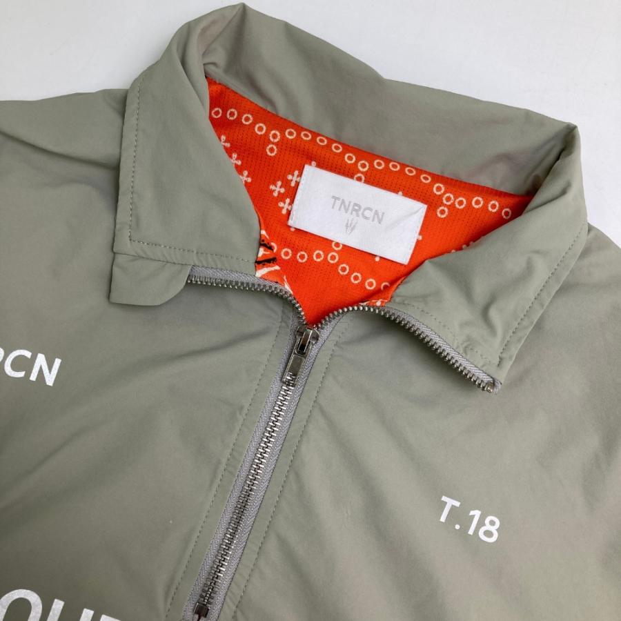 TNRCN タイニーリーコン ブルゾン HALF ZIP PISTE グレー系 S ゴルフ