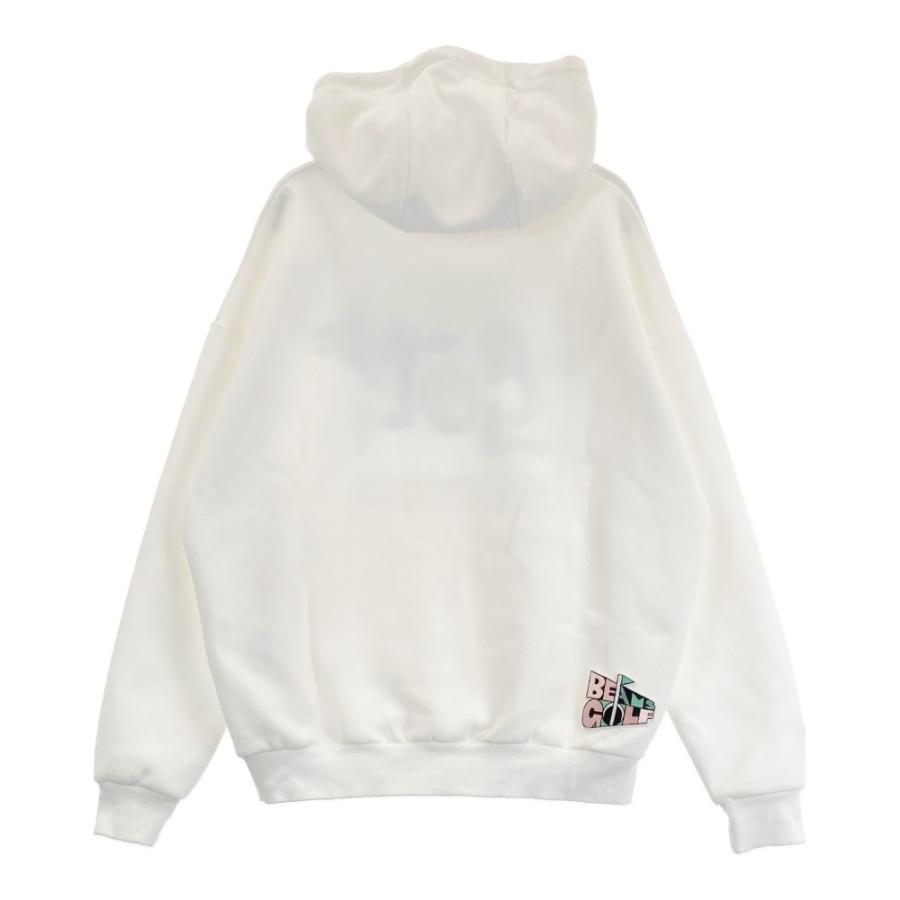BEAMS GOLF ビームスゴルフ スウェットパーカー ホワイト系 M ゴルフ