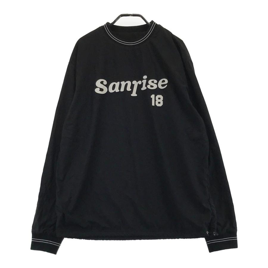 サイズ：L SANRISE サンライズ  プルオーバー  ブラック系 [240101449475] ゴルフウェア メンズ ストスト SANRISE サンライズ プルオーバー ブラック系 L ゴルフウェア