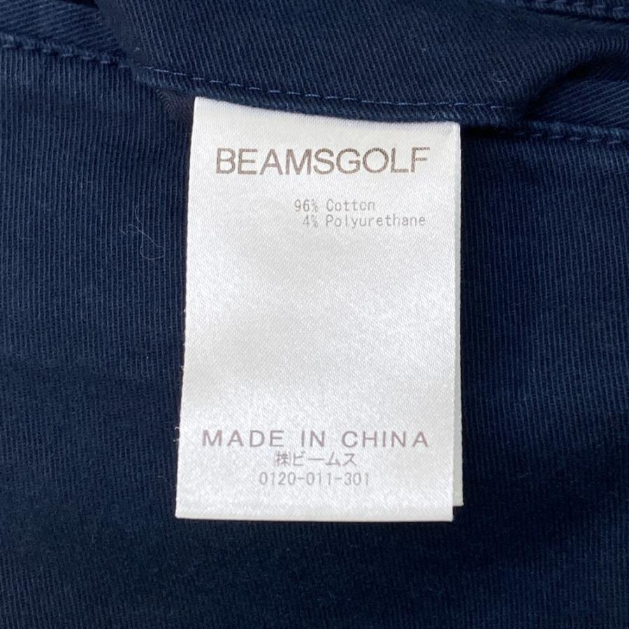 BEAMS GOLF ビームスゴルフ ストレッチパンツ ネイビー系 S ゴルフ