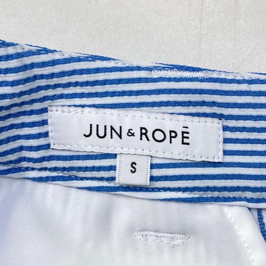 JUN&ROPE ジュン アンド ロペ スカート シアサッカー フラミンゴ