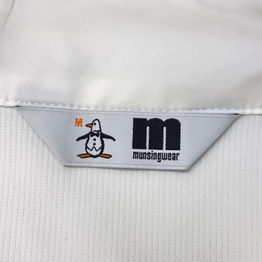 MUNSING WEAR マンシングウェア ジップパーカー ホワイト系 M ゴルフ