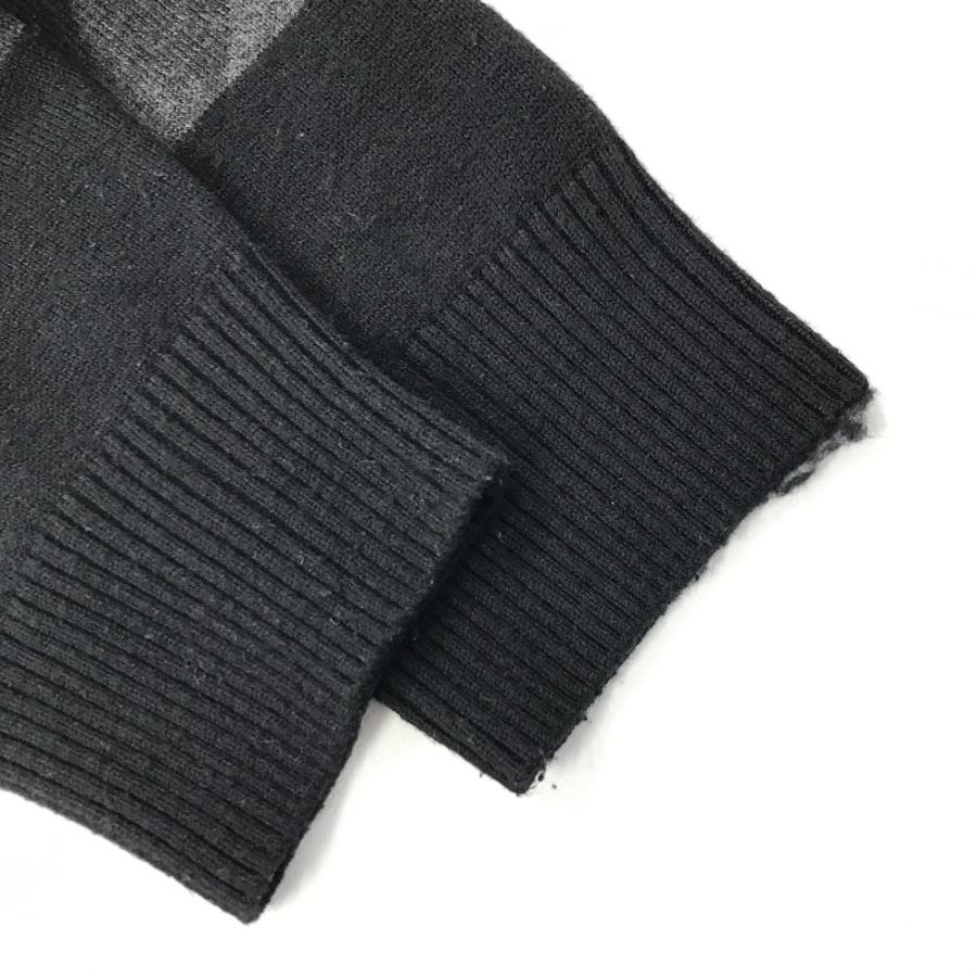 サイズ：LL LOUD MOUTH ラウドマウス  ニット セーター  ブラック系 [240101450449] ゴルフウェア メンズ ストスト LOUD MOUTH ラウドマウス ニット セーター ブラック系 LL ゴルフ