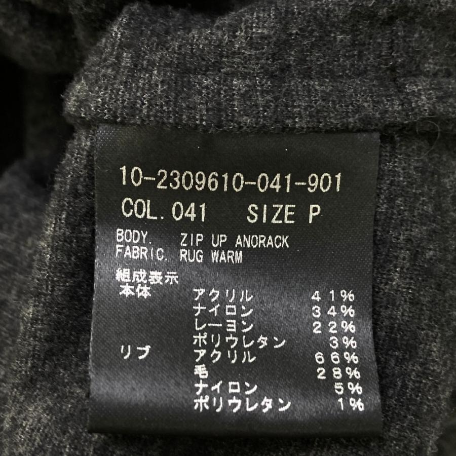 theory セオリー ブルゾン RUG WARM ZIP UP グレー系 P レディース 