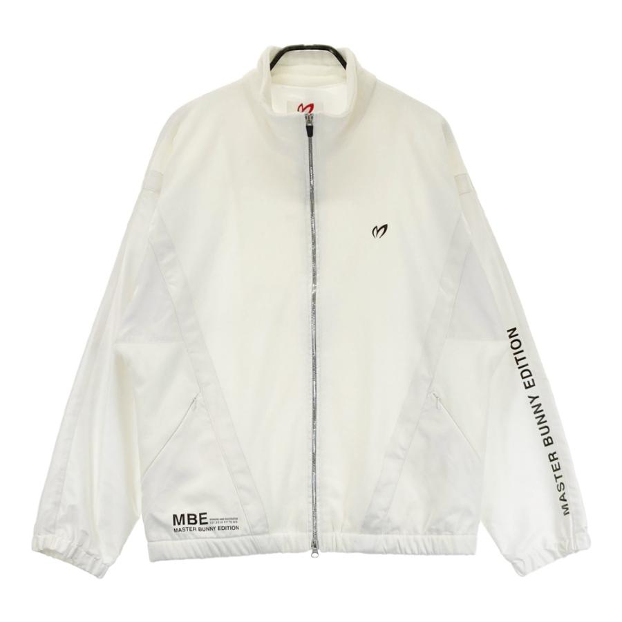 6432 マスターバニーエディション　裏起毛ジップアップパーカー　ジャケット　白 6432 マスターバニーエディション 裏起毛ジップアップパーカー