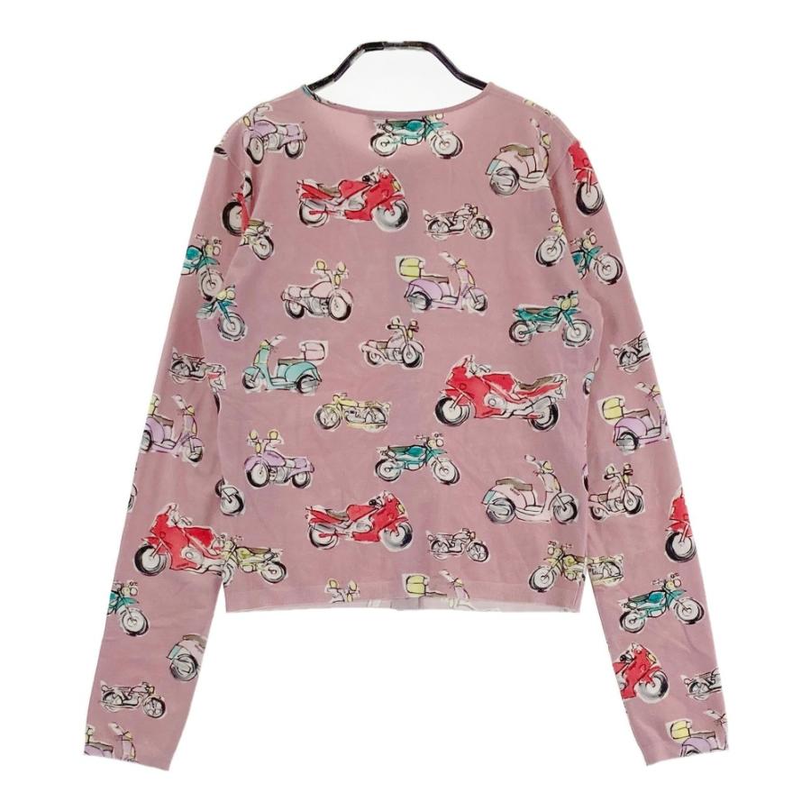 BLUGIRL BLUMARINE ブルーガールブルマリン ニット カーディガン 総柄 