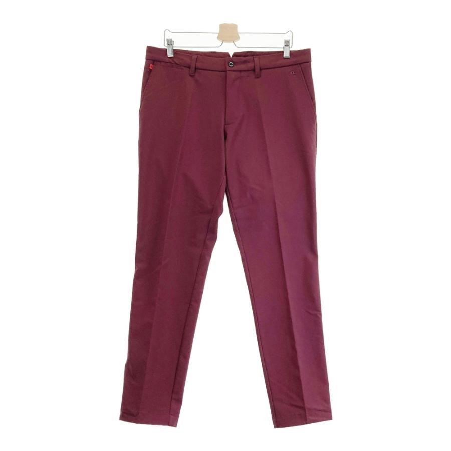 ジェイリンドバーグ　フリースパンツ　ズボン J.LINDEBERG ジェイリンドバーグ 裏フリースパンツ パープル系 34/32