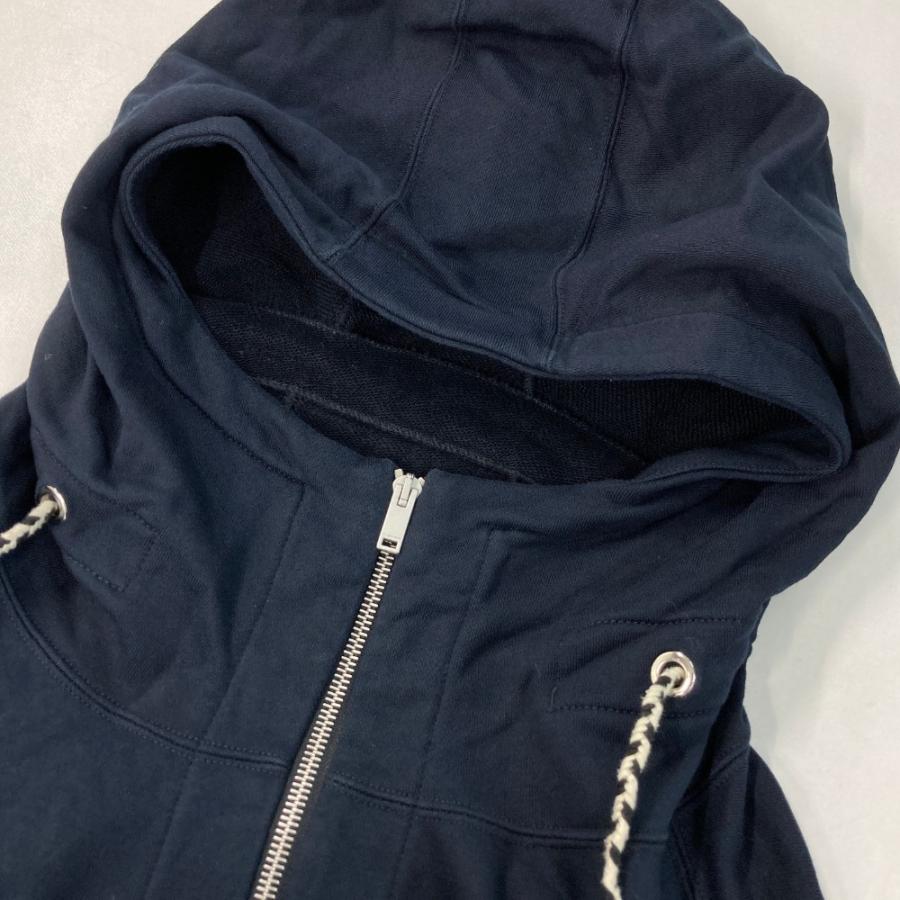 JIL SANDER ジル サンダー スウェット ジップパーカー ネイビー