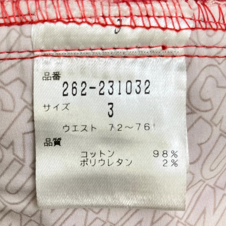 Jack Bunny!!（ジャックバニー） JACK BUNNY ストレッチパンツ レッド