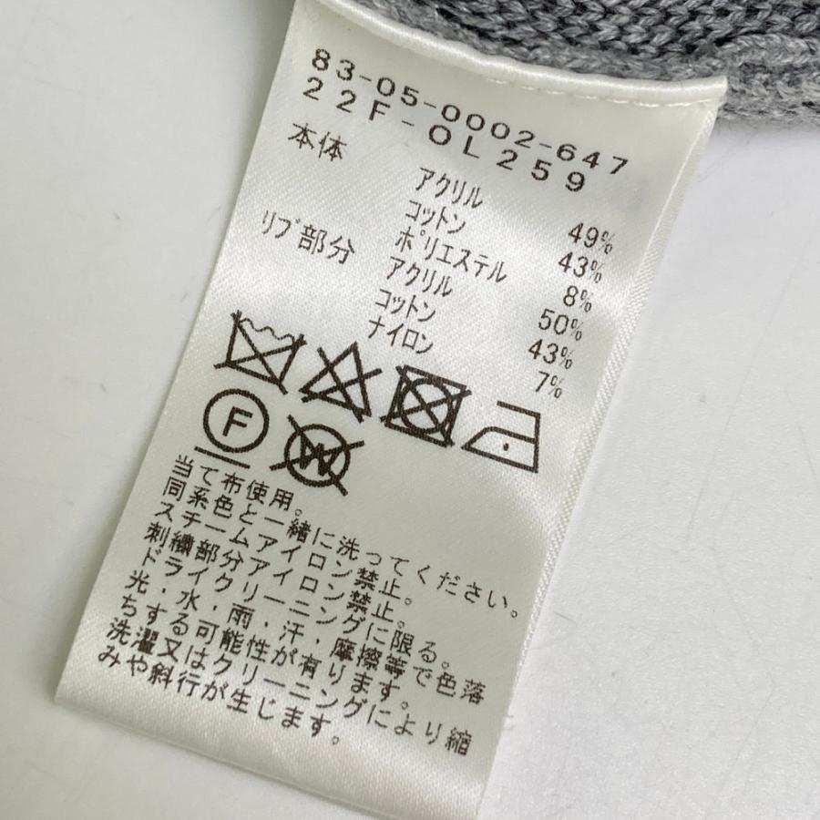 BEAMS GOLF ビームスゴルフ ニットベスト グレー系 L ゴルフウェア