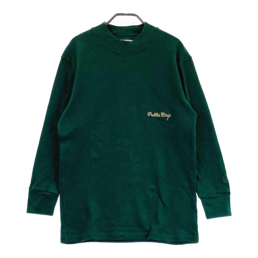 PUBLIC DRIP パブリックドリップ 2024年モデル 長袖Tシャツ グリーン系