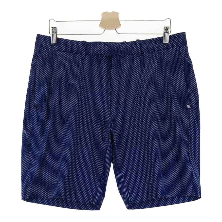 RLXゴルフハーフパンツ34 RLX ゴルフフローラル柄 ネイビー ショート