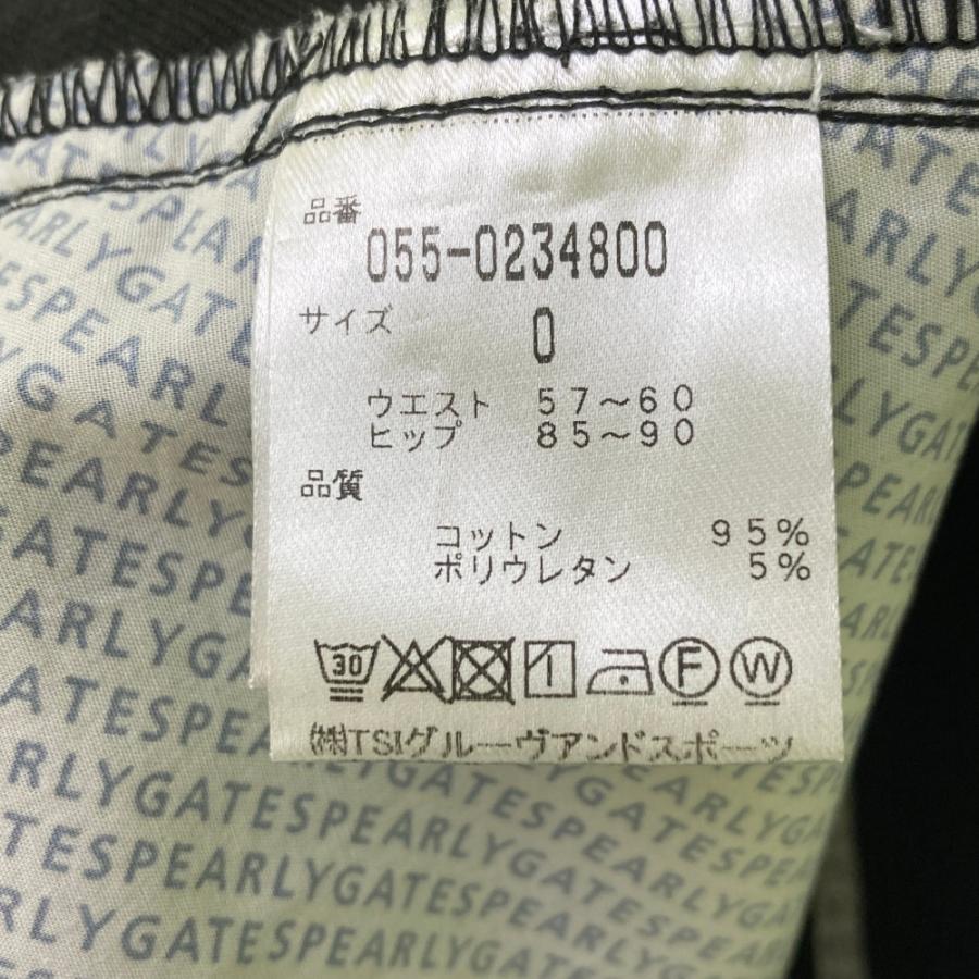 PEARLY GATES（パーリーゲイツ） ストレッチスカート ブラック系 0