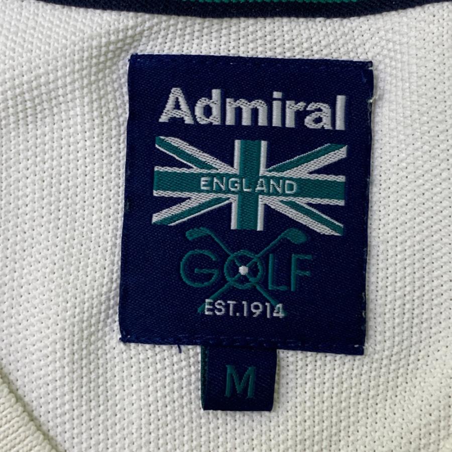 サイズ：M ADMIRAL アドミラル  ニットベスト  ホワイト系 [240101452118] ゴルフウェア メンズ ストスト ADMIRAL アドミラル ニットベスト ホワイト系 M ゴルフウェア