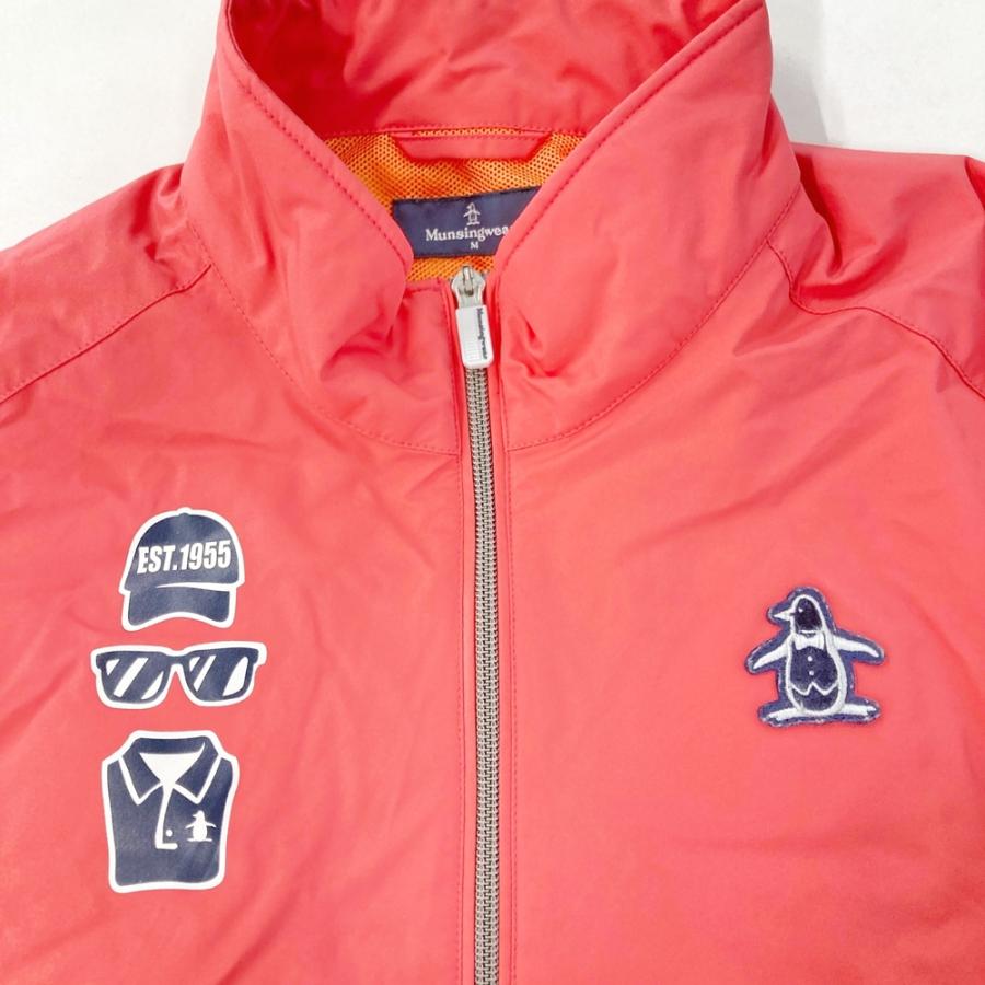 MUNSING WEAR マンシングウェア 長袖 ダウンジャケット ピンク系