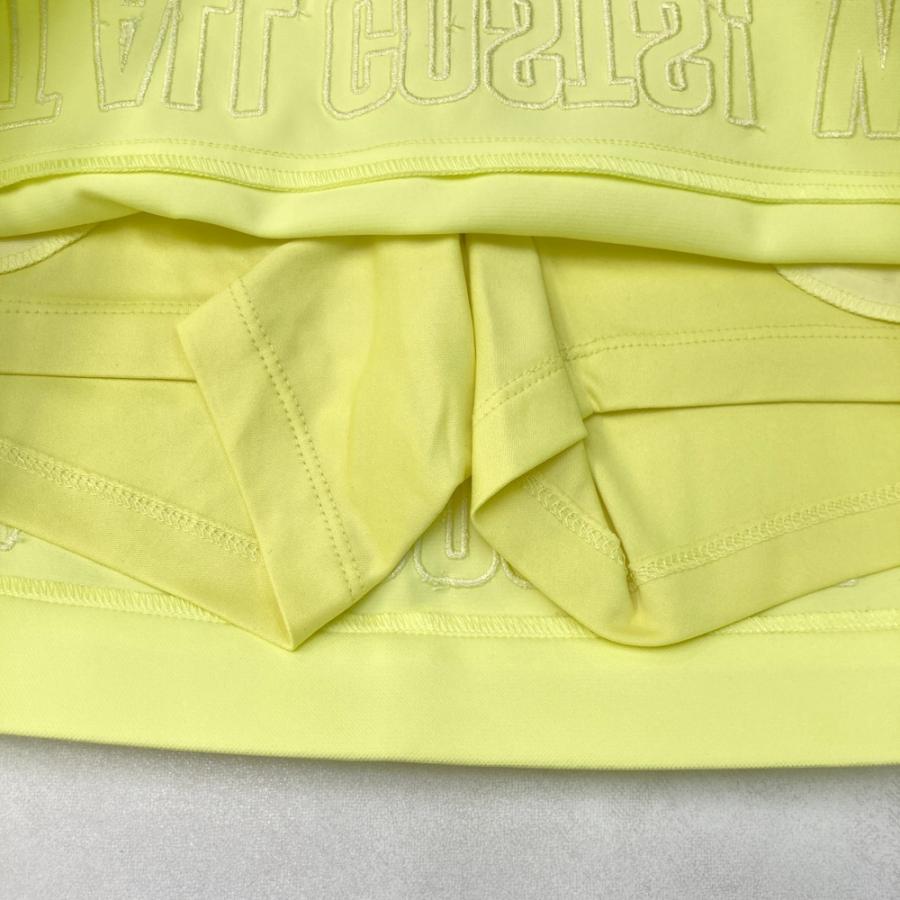 WAAC ワック インナー付きスカート イエロー系 3 ゴルフウェア