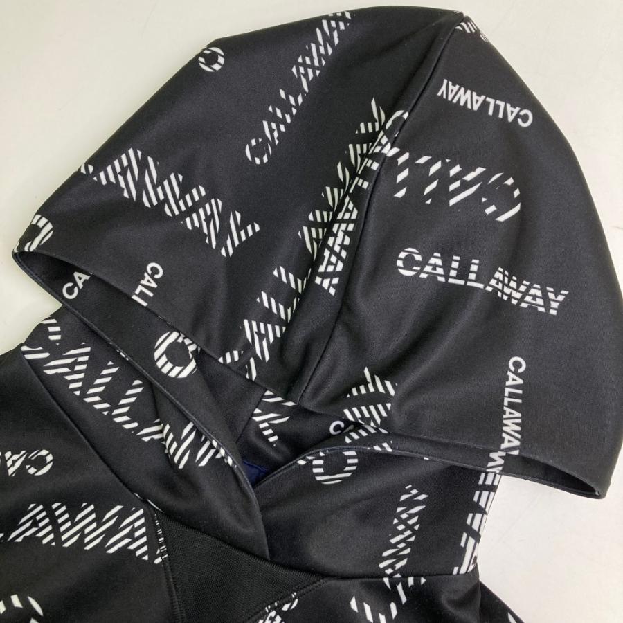 サイズ：L CALLAWAY キャロウェイ  パーカー  ブラック系 [240101452470] ゴルフウェア レディース ストスト CALLAWAY キャロウェイ パーカー ブラック系 L ゴルフウェア