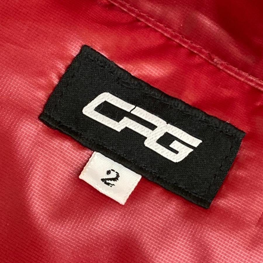 CPG GOLF シーピージーゴルフ ダウンジャケット レッド系 2 ゴルフ