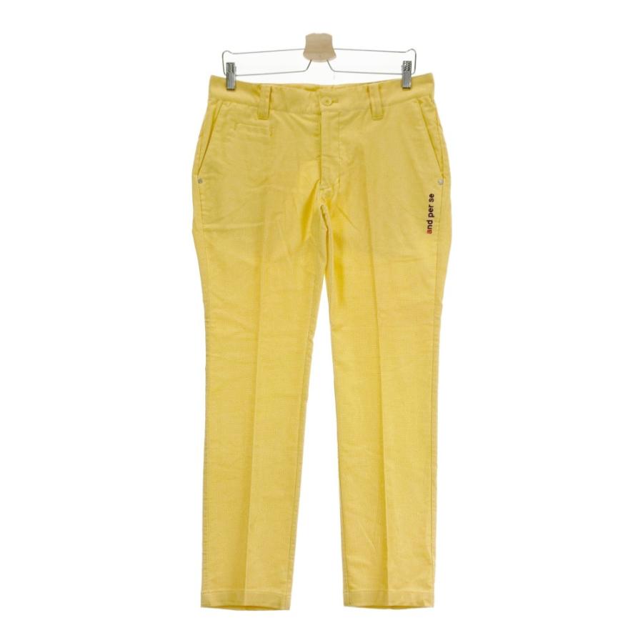 and per se（アンパスィ） 【新品】AND PER SE ストレッチパンツ 総柄