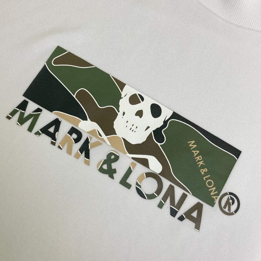 本日限定価格！【美品】MARK&LONA 半袖カットソーゴルフウェア 48 MARK&LONA マークアンドロナ 2024年モデル 襟付 半袖Tシャツ