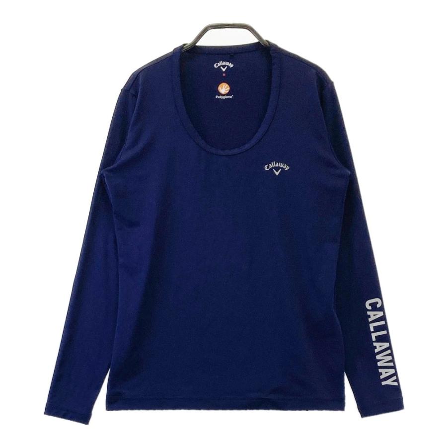 CALLAWAY キャロウェイ 長袖 インナーTシャツ ネイビー系 M