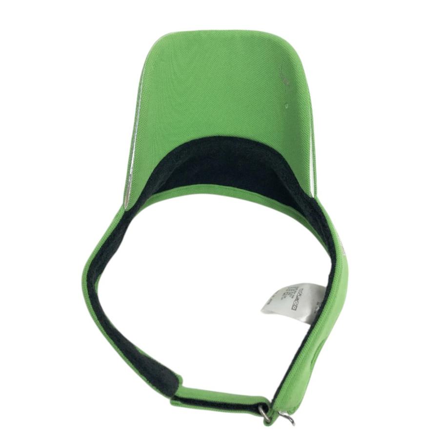 MARK & LONA ゴルフバイザー フリーサイズ MARK&LONA マークアンドロナ サンバイザー 黒 つば淵シルバー