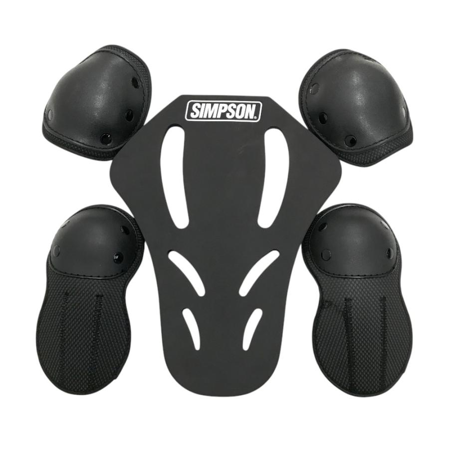 SIMPSON シンプソン SJ-8117 メッシュ ジャケット ブラック系 L