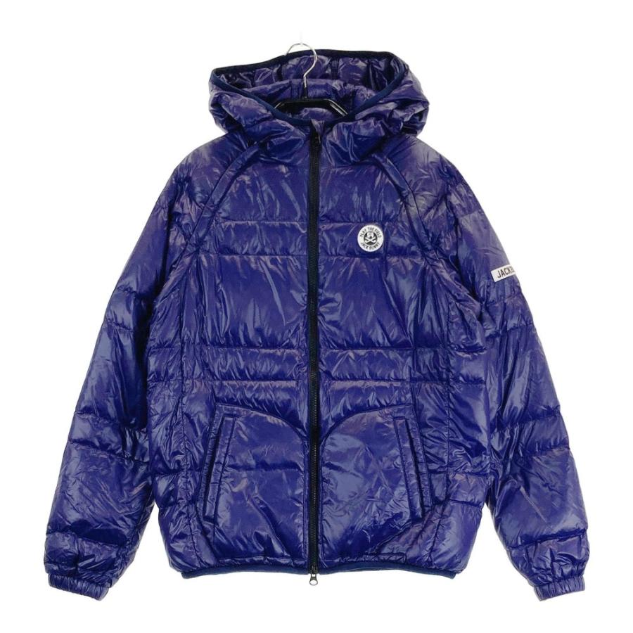 JACK BUNNY ジャックバニー 2WAY フード付 ダウンジャケット パープル