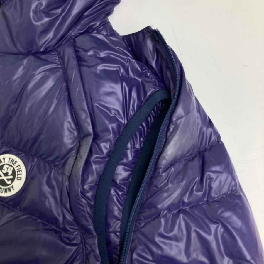 JACK BUNNY ジャックバニー 2WAY フード付 ダウンジャケット パープル