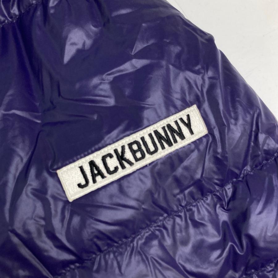 JACK BUNNY ジャックバニー 2WAY フード付 ダウンジャケット パープル