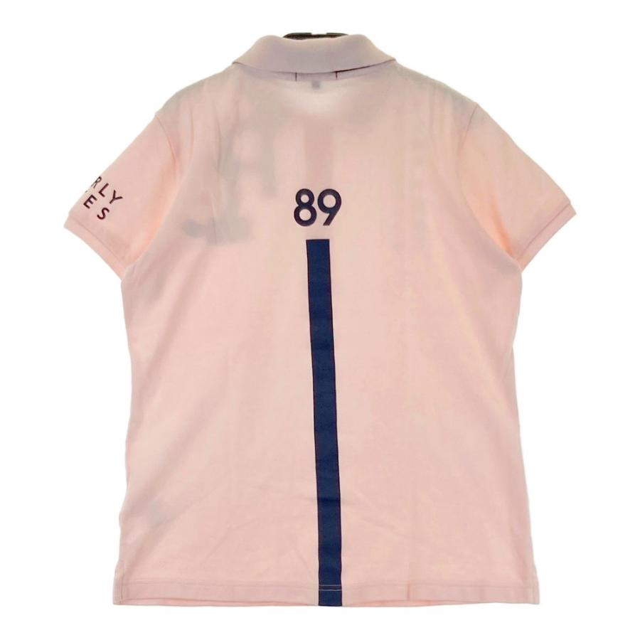 aiai様　【新品】　パーリーゲイツ ポロシャツ ピンク レディース0 半袖 PEARLY GATES パーリーゲイツ 半袖ポロシャツ ピンク系 0 ゴルフ