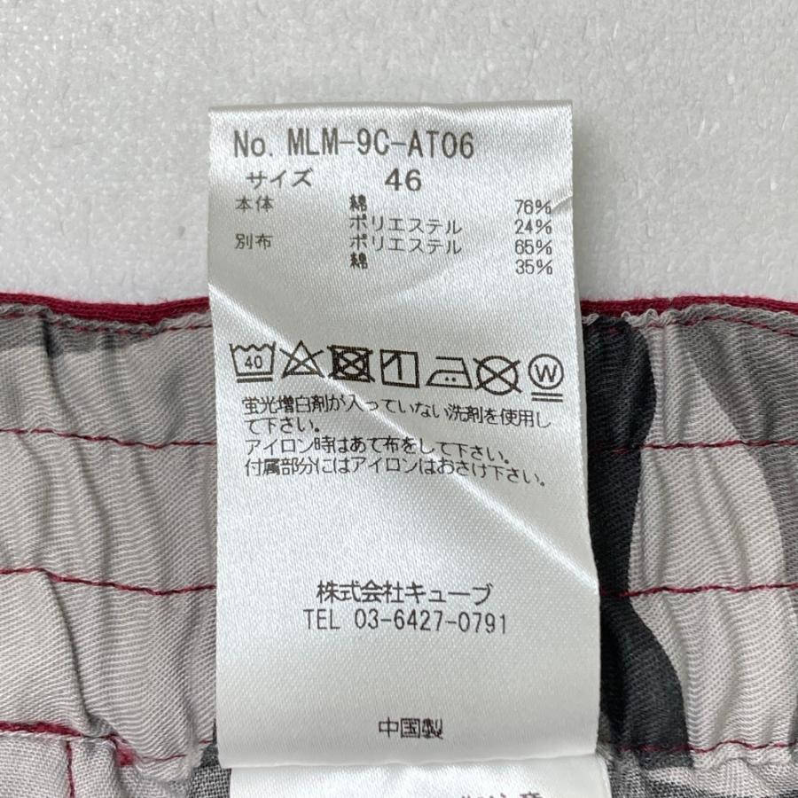 サイズ：46 MARK&LONA マークアンドロナ  ロングパンツ  レッド系 [240101453433] ゴルフウェア メンズ ストスト MARK&LONA マークアンドロナ ロングパンツ レッド系 46 ゴルフウェア