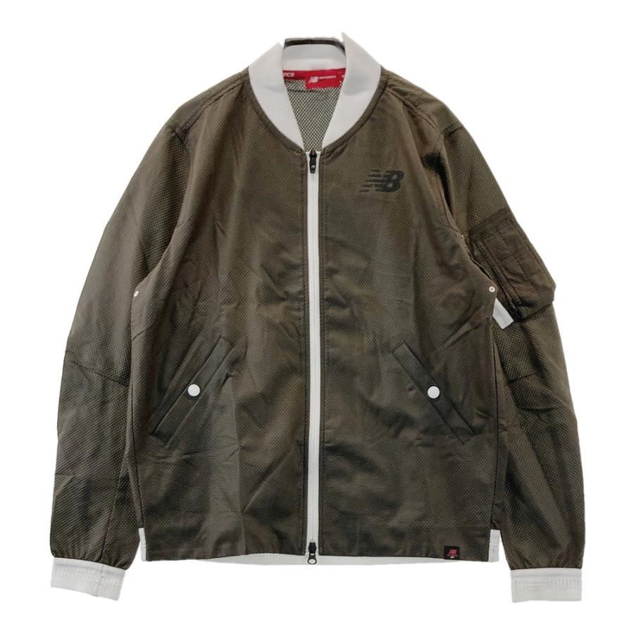 New Balance Golf ブルゾン/ジャケット ストレッチ セール・アウトレット】ストレッチ フルジップ コーチジャケット