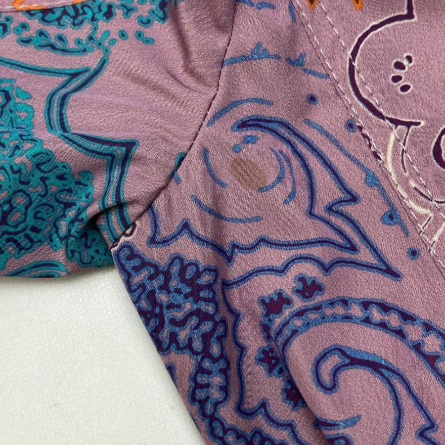 ETRO エトロ ジップ ジャケット ペイズリー柄 パープル系 42