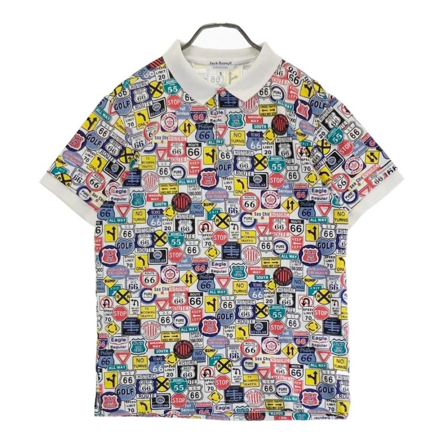 新品未使用タグ付き　ジャックバニー ポロシャツ 半袖 ゴルフ 定価¥14,300 ジャックバニー ポロシャツ トップス 半袖 ゴルフウエア