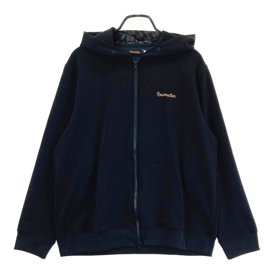 RESURRECTION レザレクション ジップパーカー ブラック系 XL ゴルフ