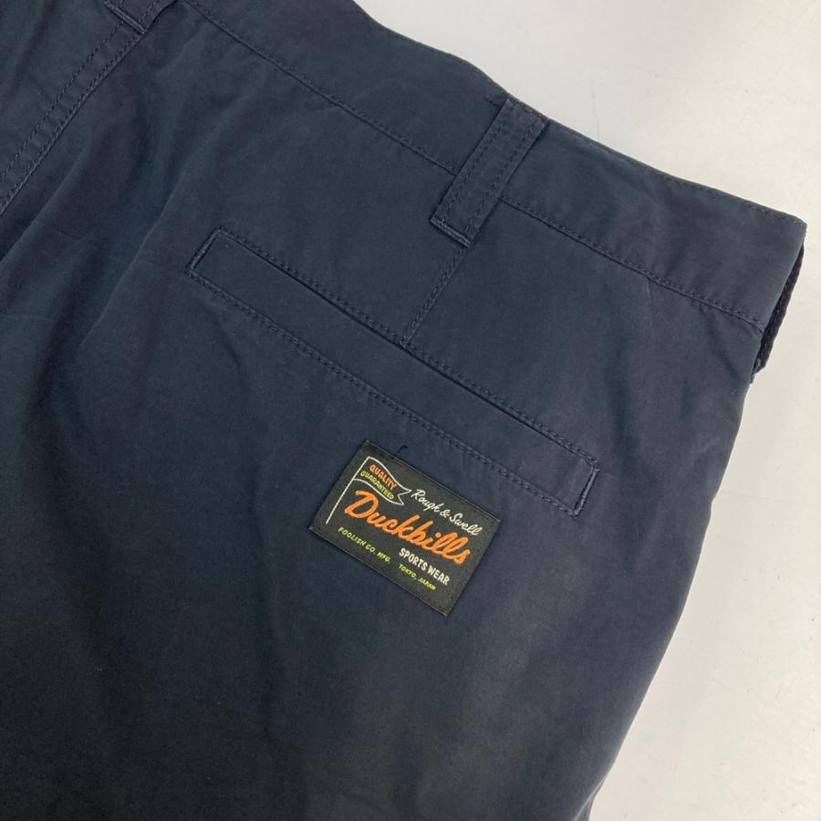ラフアンドスウェル　ハーフパンツ　ネイビーグレー ROUGH&SWELL ラフアンドスウェル ハーフパンツ ネイビー系 XL