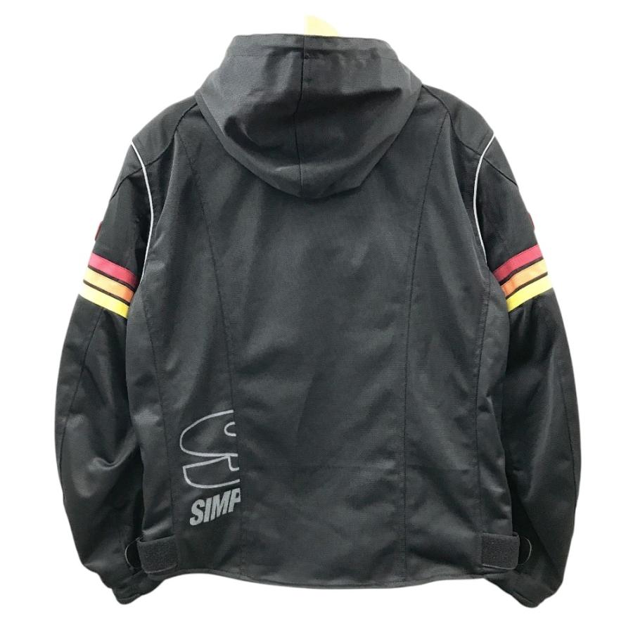 SIMPSON NORIX メッシュジャケット M ブラック SIMPSON（バイク） 新製品 シンプソンジャケット NSM-e02 春夏