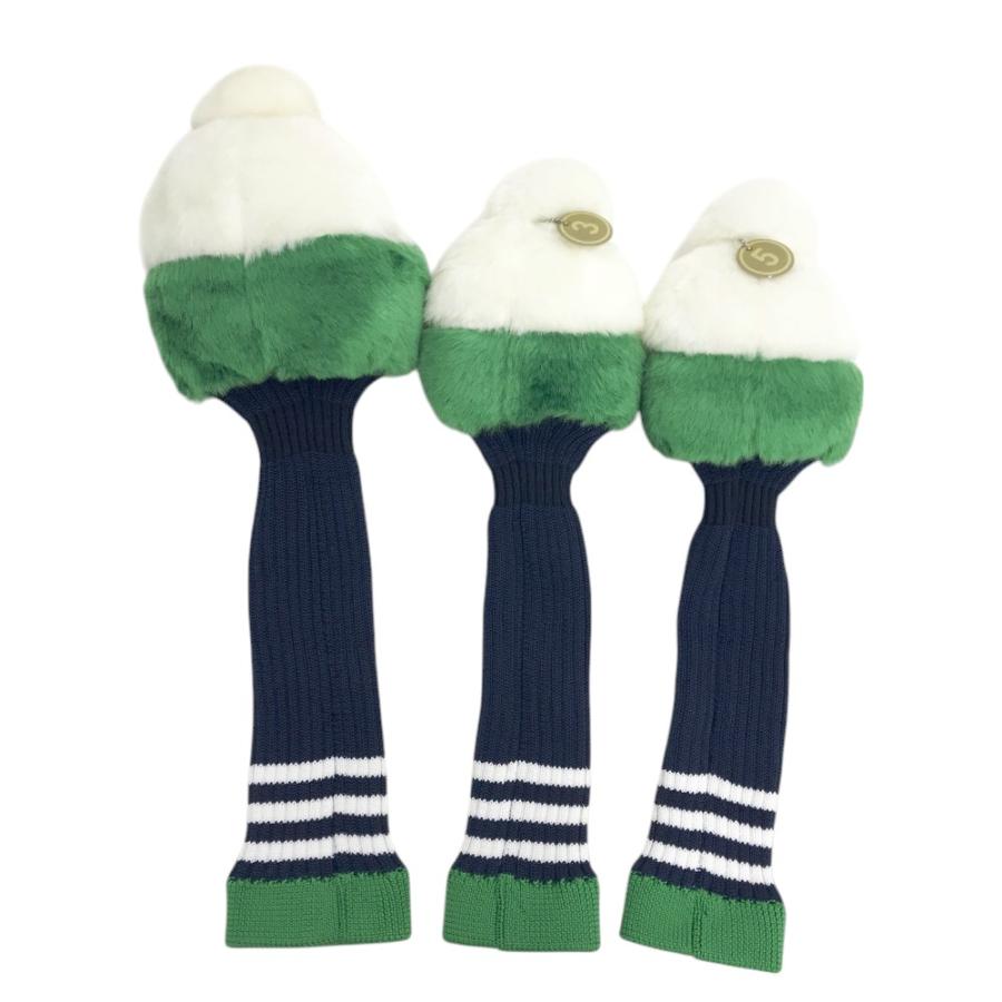 『あー様』ゴルフヘッドカバー/ゼブラ3点セット　送料無料 あー様』ゴルフヘッドカバー/ゼブラ3点セット 送料無料