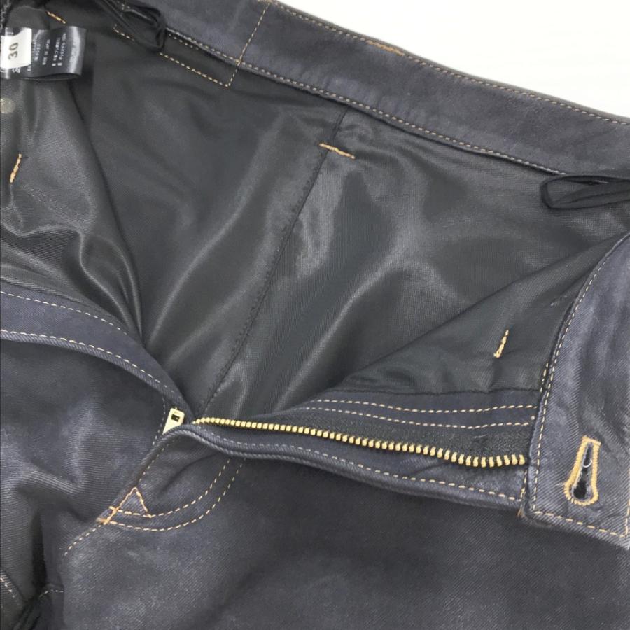 KUSHITANI クシタニ レザーパンツ EXPLORER ネイビー系 30 バイク