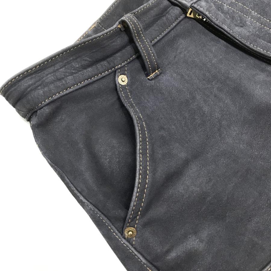KUSHITANI クシタニ レザーパンツ EXPLORER ネイビー系 30 バイク